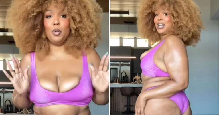 The '2 Be Loved' artist continues to shock the internet with her dramatic weight loss. Source: @lizzobeeating/Instagram