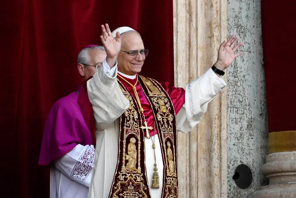 Leon XIV, a US-born pope, has been elected.