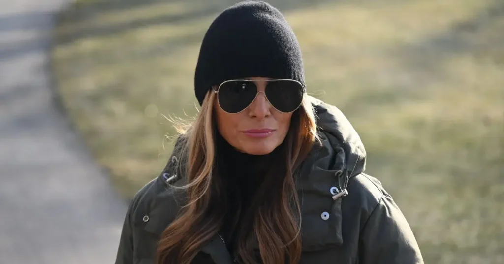Melania Trump is staying out of the spotlight these days. SOURCE: MEGA