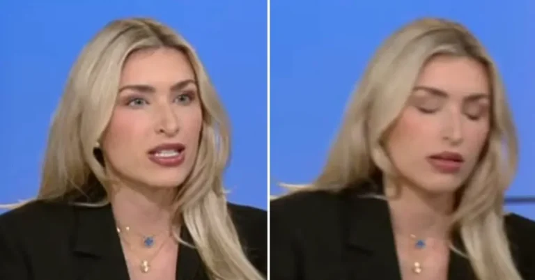 Camryn Kinsey fainted mid-sentence while live on air, shocking Fox viewers. Source: FOX NEWS