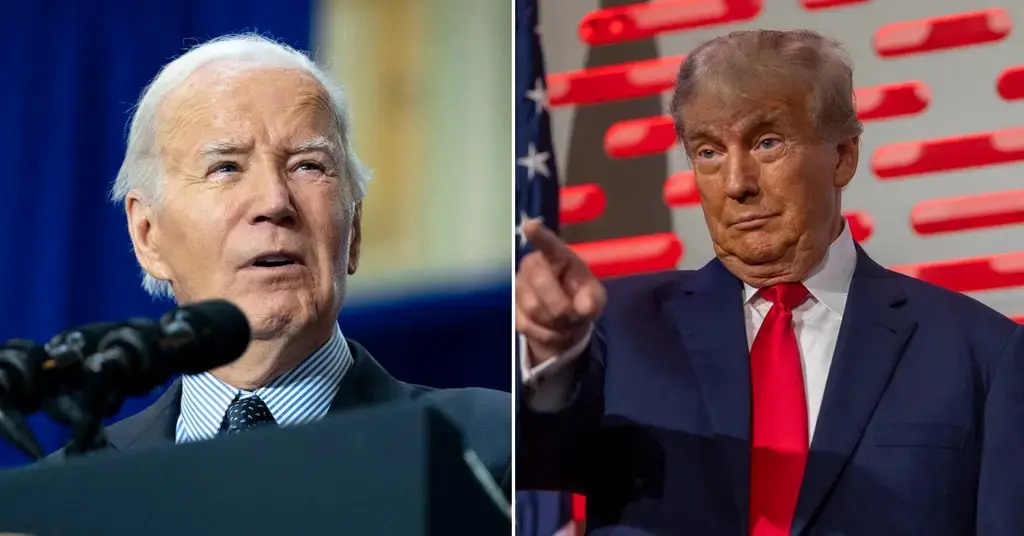 Joe Biden and Donald Trump's cognitive abilities have come into question. Source: MEGA