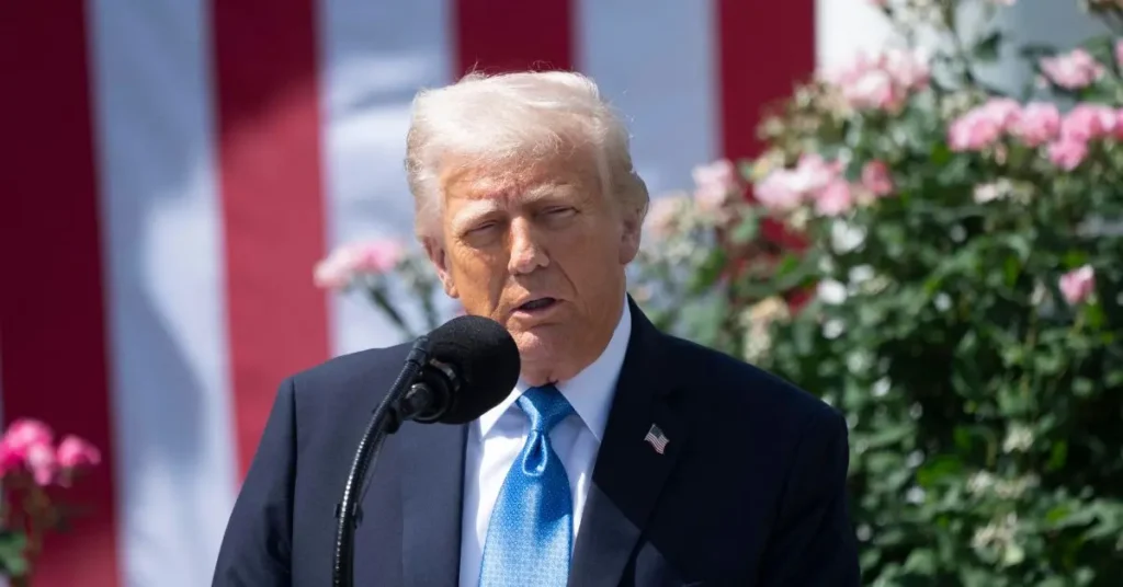 Donald Trump was slammed for having difficulty opening a medal box. SOURCE: MEGA