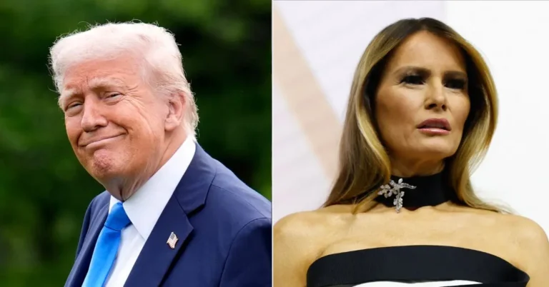Donald Trump believes he's 'in trouble' with his wife, Melania. SOURCE: MEGA